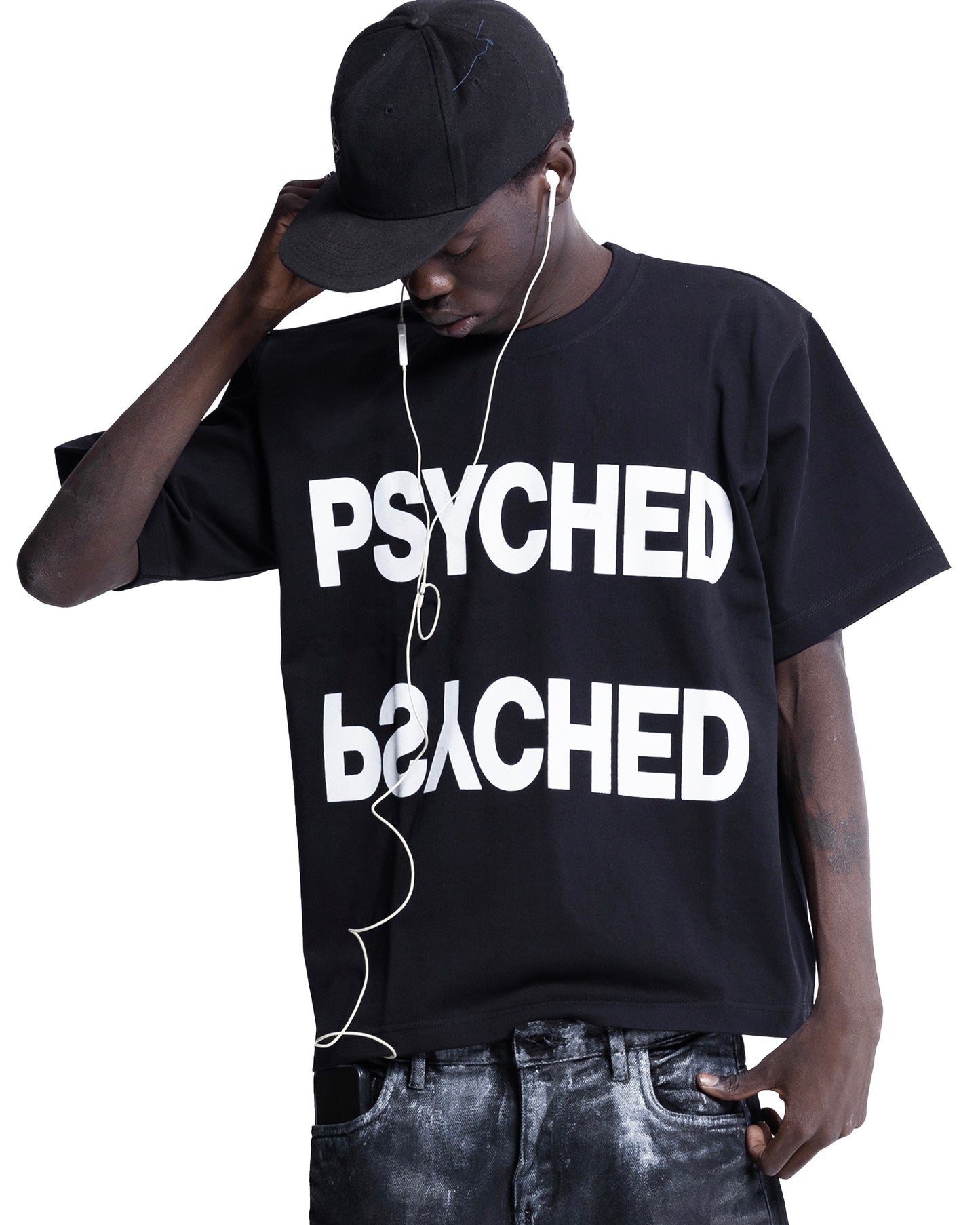"PSYCHED" Heavyweight Tshirt